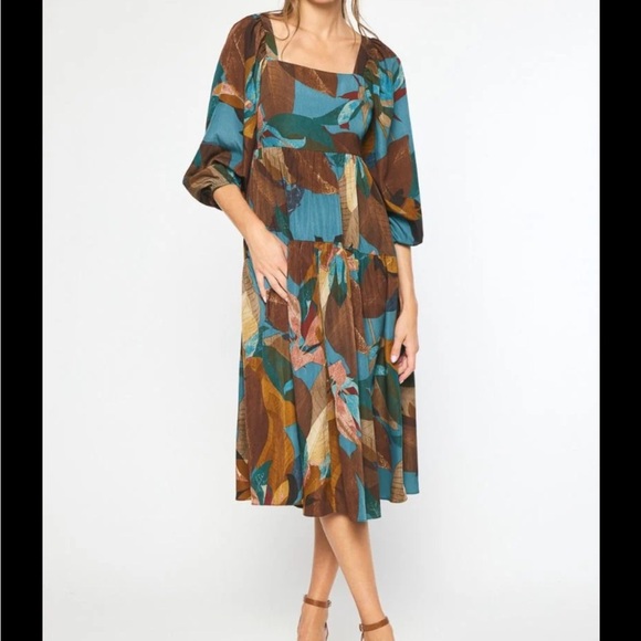 Entro Midi/Maxi Floral Dress - Picture 5 of 16